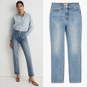 MADEWELL The Perfect Vintage Jean in Heathcote Wash High Rise Size 31 NEW